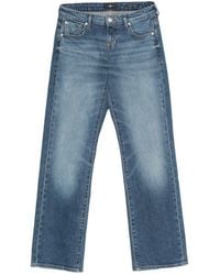 Seven7 - Low Straight Denim Jeans - Lyst