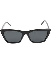 Saint Laurent - Mica Thin Sonnenbrille - Lyst