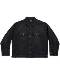 Balenciaga - Deconstructed Denim Jacket - Lyst