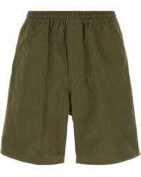 Prada - Army Poplin Bermuda Shorts - Lyst