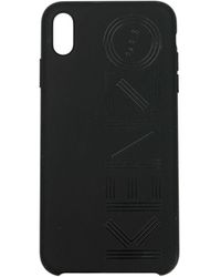 KENZO - Porta Iphone Iphone Xs Max Uomo Pvc Nero - Lyst