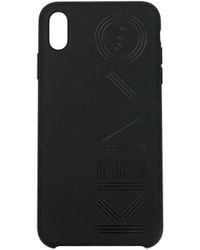 KENZO - Porta Iphone Iphone Xs Max Uomo Pvc Nero - Lyst