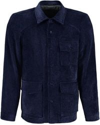 AUTORE - Hanks Velvet Jacket - Lyst