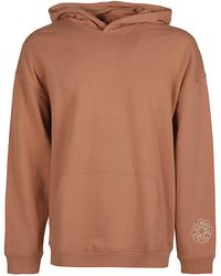 Lee Jeans - Felpa Con Cappuccio Di Cotone Del Logo - Lyst