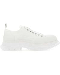 McQueen - Canvas Tread Slick Sneakers - Lyst