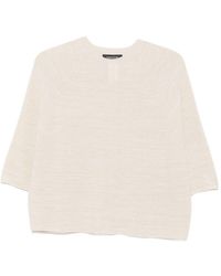 Fabiana Filippi - Cotton Blend-T-Shirt - Lyst