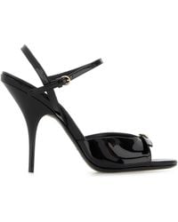 Miu Miu - Leather Sandals - Lyst