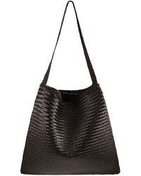 Dragon - Ars Tote Woven Buffalo Calfskin Bag - Lyst