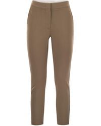 Max Mara - Pegno Viscose Jersey Trousers - Lyst