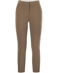 Max Mara - Pegno Viscose Jersey Trousers - Lyst