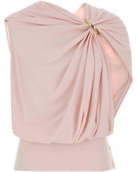 Sportmax - Stretch Viscose Lacuna Top - Lyst