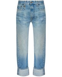 R13 - Cuffed Romeo Jean - Lyst