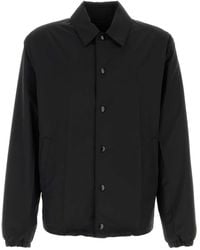 Prada - Wool Blend Jacket - Lyst