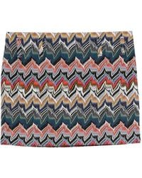 Missoni - Minirock Mit Muster - Lyst