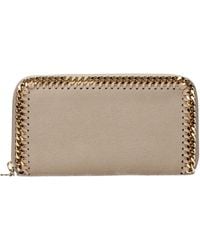 Stella McCartney - Stella Mc Cartney Wallets Eco Suede/Butter - Lyst