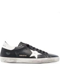 Golden Goose - Sneakers Super Star avec un effet usé - Lyst