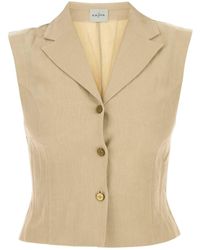 LeKasha - Linen Sawadah Vest - Lyst