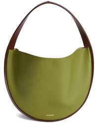 Jil Sander - Pivot Leather Hobo Bag - Lyst