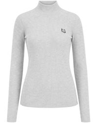 Maison Kitsuné - Fox Patch Jersey - Lyst