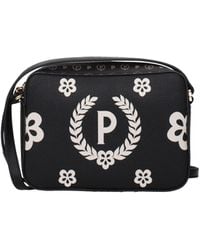 Pollini - Borse A Tracolla Donna Pvc Nero/Nero - Lyst