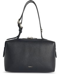 Furla - 'Double' Leather Bag - Lyst