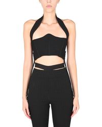 ANDREADAMO - Ribbed Bustier - Lyst