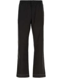 Prada - Silk Pyjama Pant - Lyst
