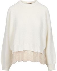 Aniye By - Pullover Weiß - Lyst