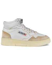 Autry - Super Vintage Mid Sneakers - Lyst