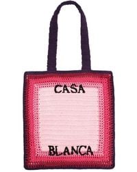 CASABLANCA - Tote Bag With Logo - Lyst