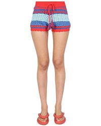 Gallo - Striped Pattern Shorts - Lyst
