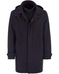 Fay - Morning Coat Travel In Jersey Stretch - Lyst