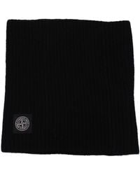 Stone Island - Scarves Neck Warmer Wool - Lyst