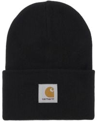 Carhartt - Beanie Hat With Logo Patch - Lyst