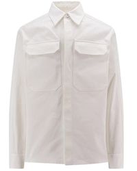 Jil Sander - Baumwollhemd - Lyst