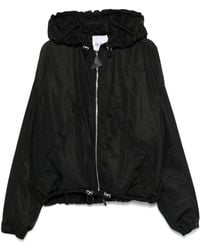 The Attico - Bomberjacke mit Kapuze - Lyst