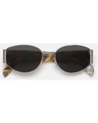 Retrosuperfuture - Zonnebril X Boogie Bqi Beige/grijs Verloop Unisex - Lyst