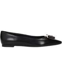 Ferragamo - Zea Ballet Flats Leather - Lyst
