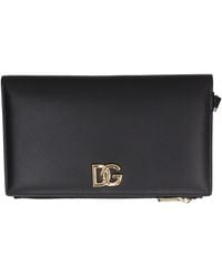 Dolce & Gabbana - Dolce&Gabbana Passport Holder Leather - Lyst