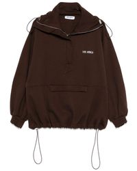 Palm Angels - Logo Cotton Sweatshirt - Lyst