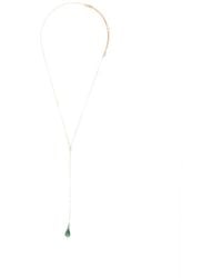 TOTEME - Jade Drop Necklace - Lyst