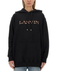 Lanvin - Logo Sweatshirt For - Lyst