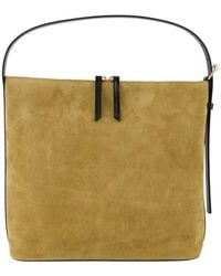 A.P.C. - Vera -Umhängetasche Leder beige - Lyst