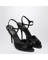 Balenciaga - Dynastie Satin Sandals - Lyst