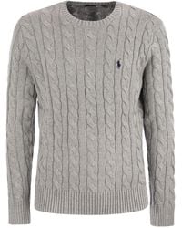 Polo Ralph Lauren - Plaited Cotton Jersey - Lyst