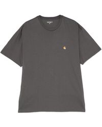 Carhartt - Logo Cotton Polo Shirt - Lyst