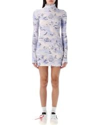 Off-White c/o Virgil Abloh - Fresco Short Dress - Lyst