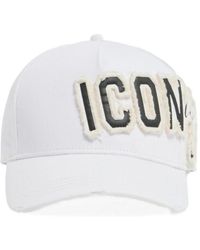DSquared² - Patch-Baseballkappen - Lyst