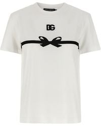 Dolce & Gabbana - Tape T -shirt - Lyst