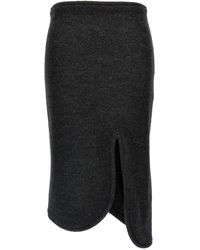 Victoria Beckham - Padded Skirt With Tube Detail - Lyst